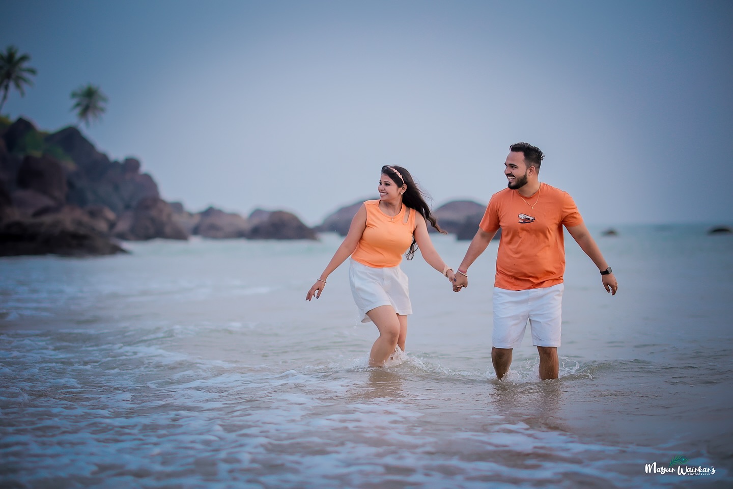 beach pre wedding